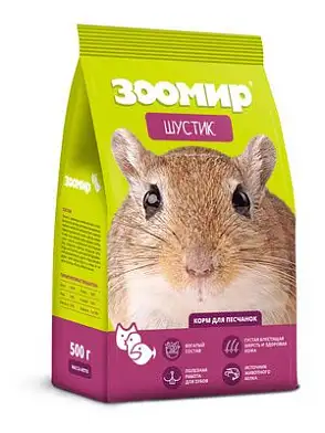 ЗООМИР "Шустик" Сухой корм для песчанок